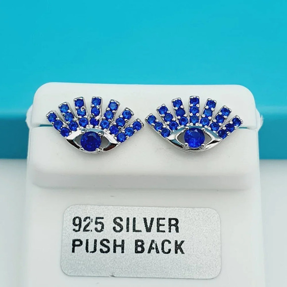 "925 Sterling Silver CZ Beautiful Earrings for Women, 1USPAR4199 - Picture 6 of 11